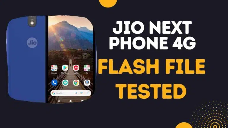 Jio Phone Next 4G LS1542QWN Flash File